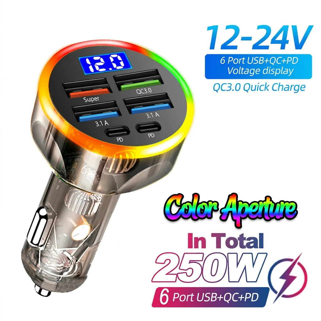 Multi-Port USB Car Charger