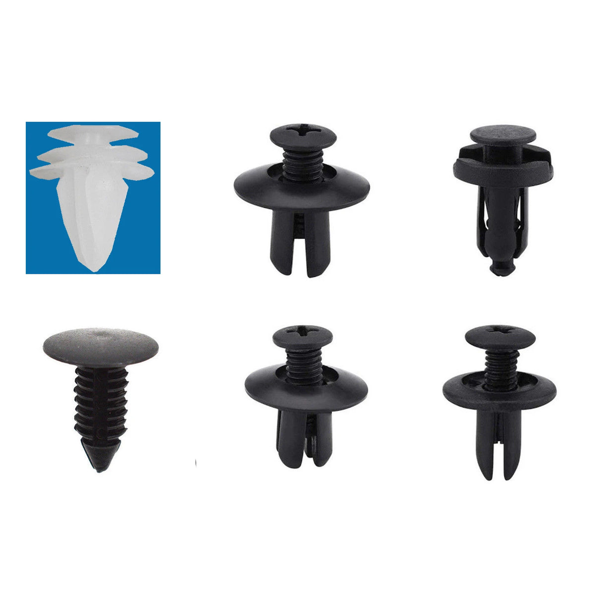 Car Trim Retainer Clips, 50 or 100 Pieces