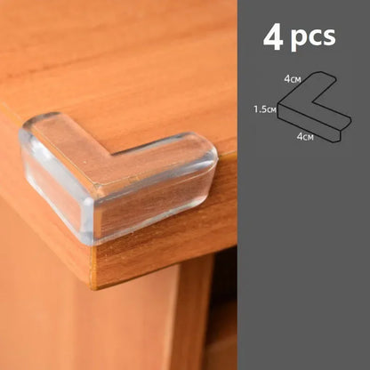 Baby Safety Corner & Edge Guards — Soft Silicone Protectors