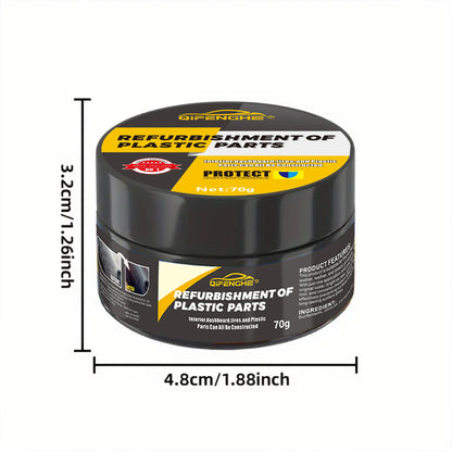 Automotive Plastic Trim Care Cream