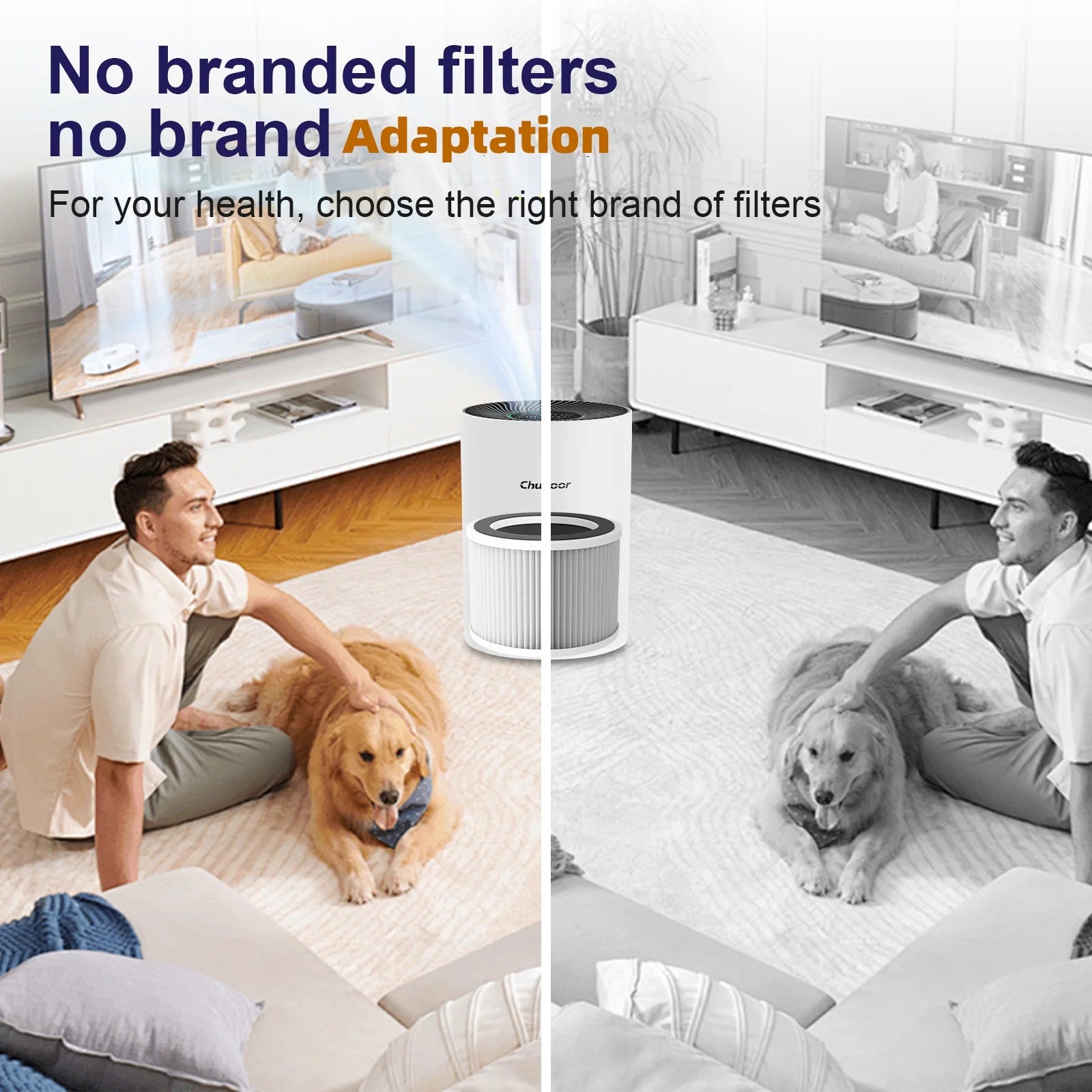 H13 HEPA Replacement Filter – 3-in-1 for PJ01 & PJ08 Air Purifiers - Flexivo