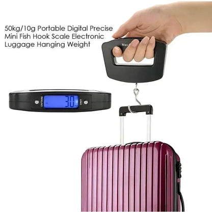 Digital Luggage Scale - 110lb Portable Travel Weight Scale with Backlight Display