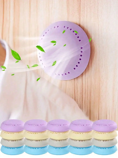 Jasmine Scented Air Freshener Sheets – 10-Pack with Holders