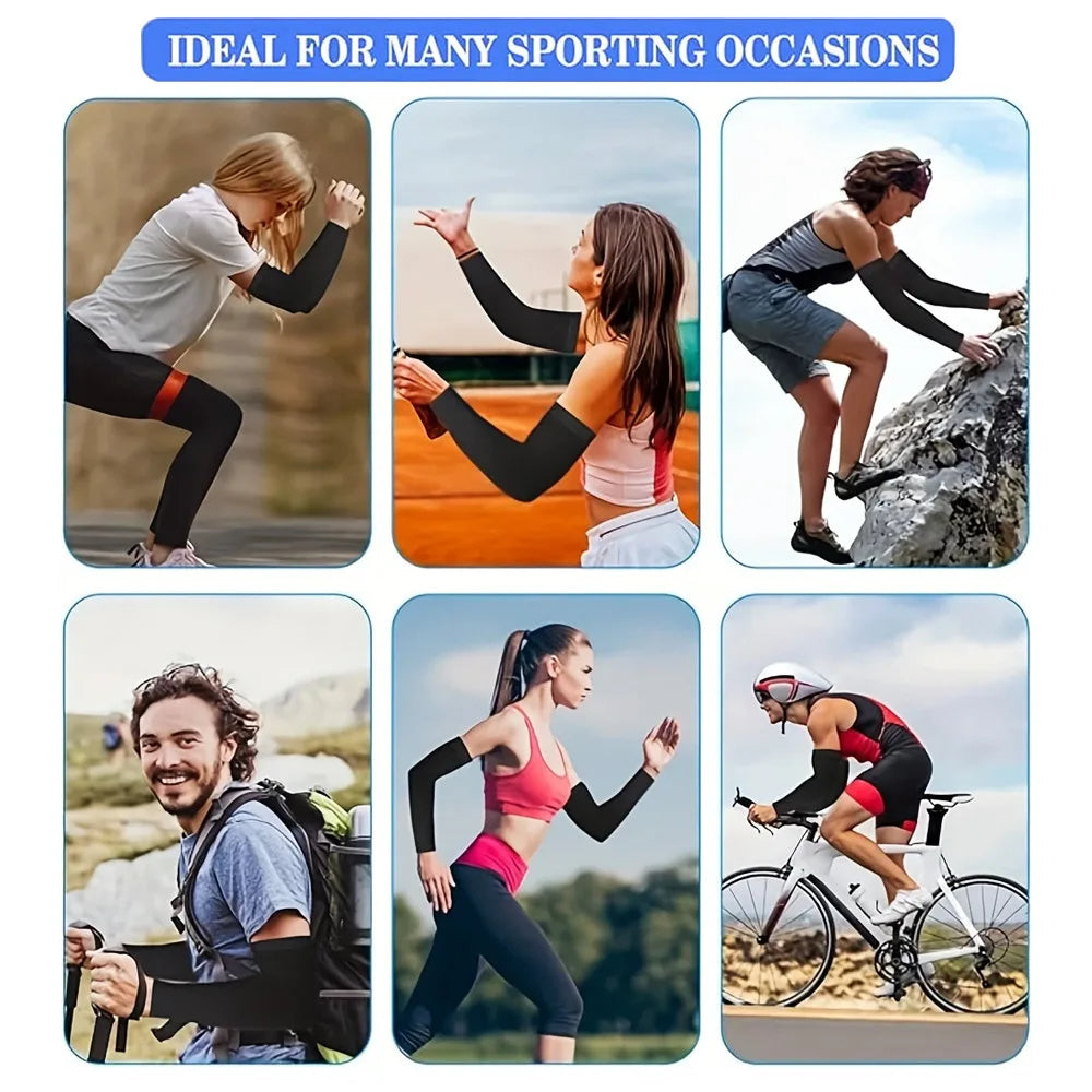 Sun Protection Arm Sleeves for Outdoor Activities