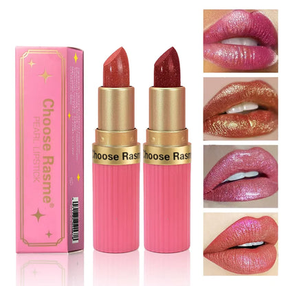 Pearlescent Shimmer Lipstick