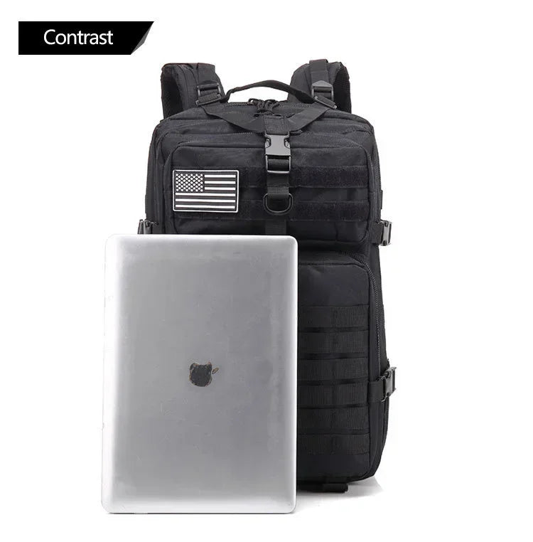 45L Tactical Backpack – Molle Hiking & Camping Pack