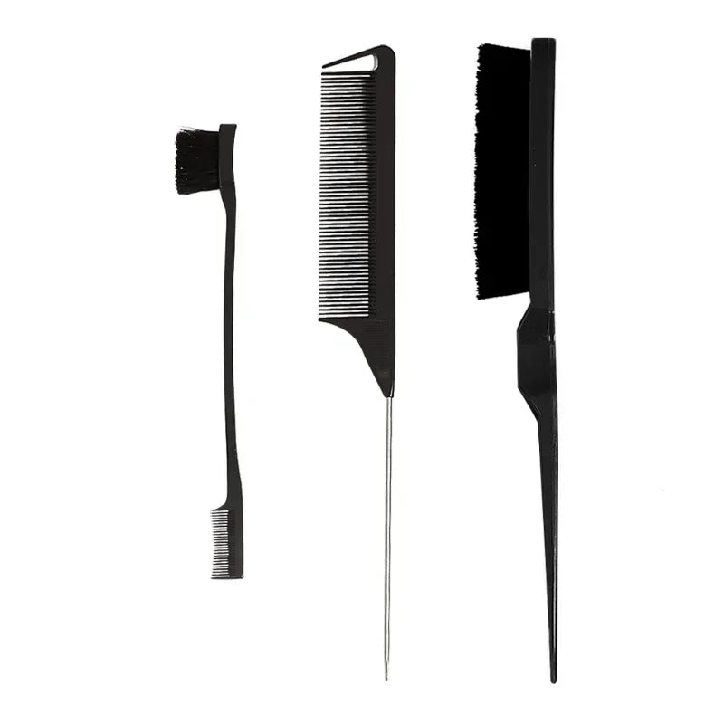 Professional Hair Styling Comb Set for Teasing, Braiding, and Expert Styling - Flexivo