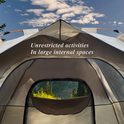 4-Person Automatic Pop-Up Camping Tent – Waterproof 4-Season