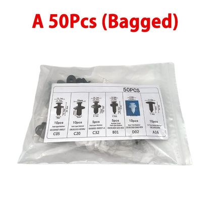 Car Trim Retainer Clips, 50 or 100 Pieces