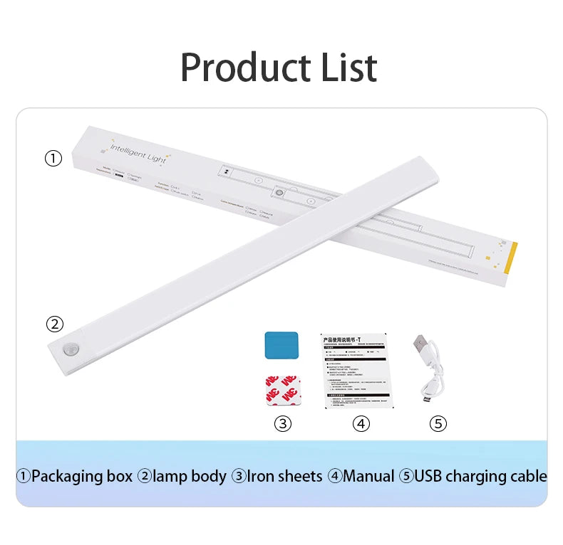 Rechargeable Motion Sensor LED Cabinet Light