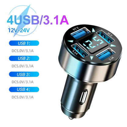 Multi-Port USB Car Charger