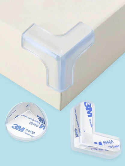 Baby Safety Corner & Edge Guards — Soft Silicone Protectors
