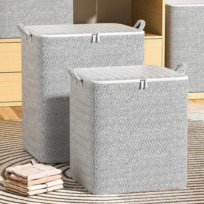 Zippered Non-Woven Storage Bag, 30L to 220L