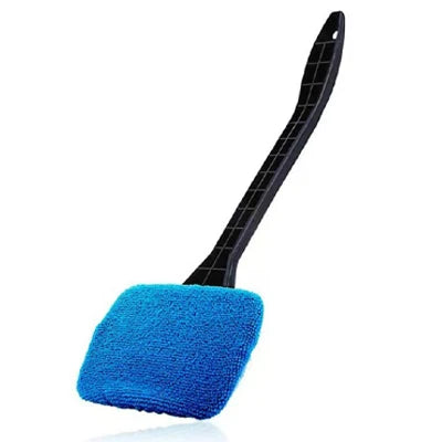 Car Window Cleaning Brush with Long Handle — Interior Windshield Wiper