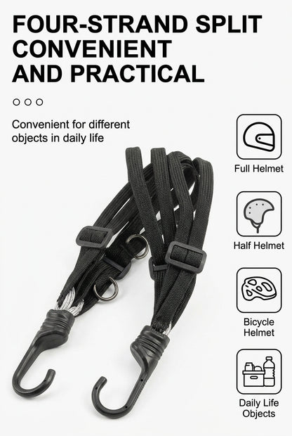 Motorcycle Elastic Cargo Strap, 23.6 or 35.4 in