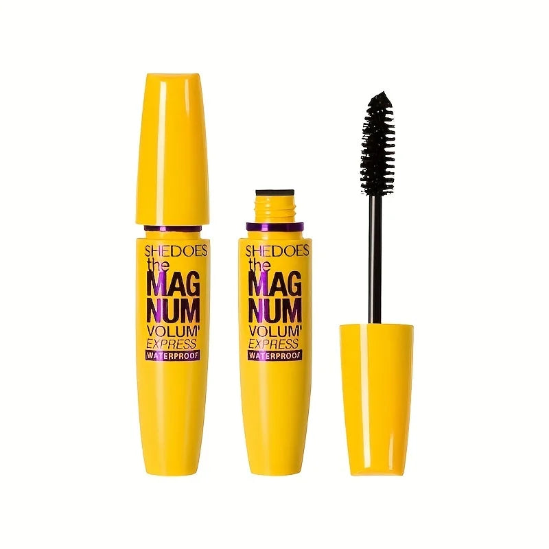 Mascara with Curved Brush Wand