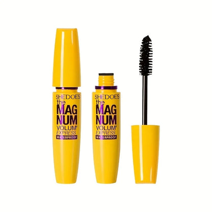 Mascara with Curved Brush Wand