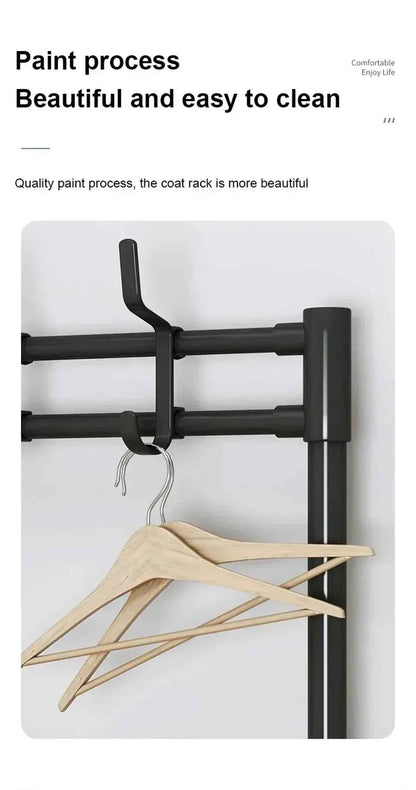 Multi-Layer Shoe and Hat Rack - Stylish Freestanding Organizer for Entryway and Bedroom - Flexivo