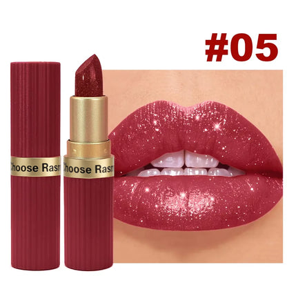 Pearlescent Shimmer Lipstick