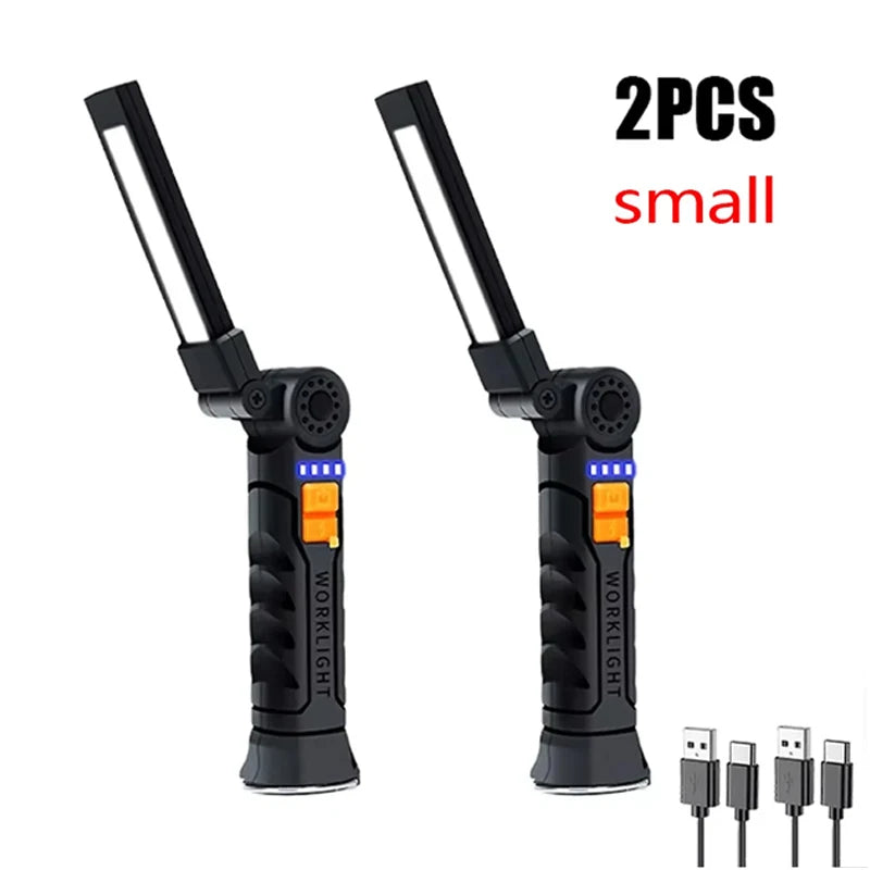 USB Rechargeable Magnetic LED Work Light