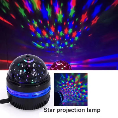 USB RGB LED Projector Light