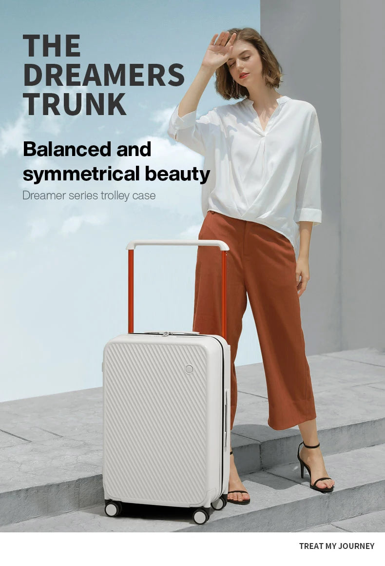 Hardside Spinner Suitcase with Wide Handle — 20" & 24"