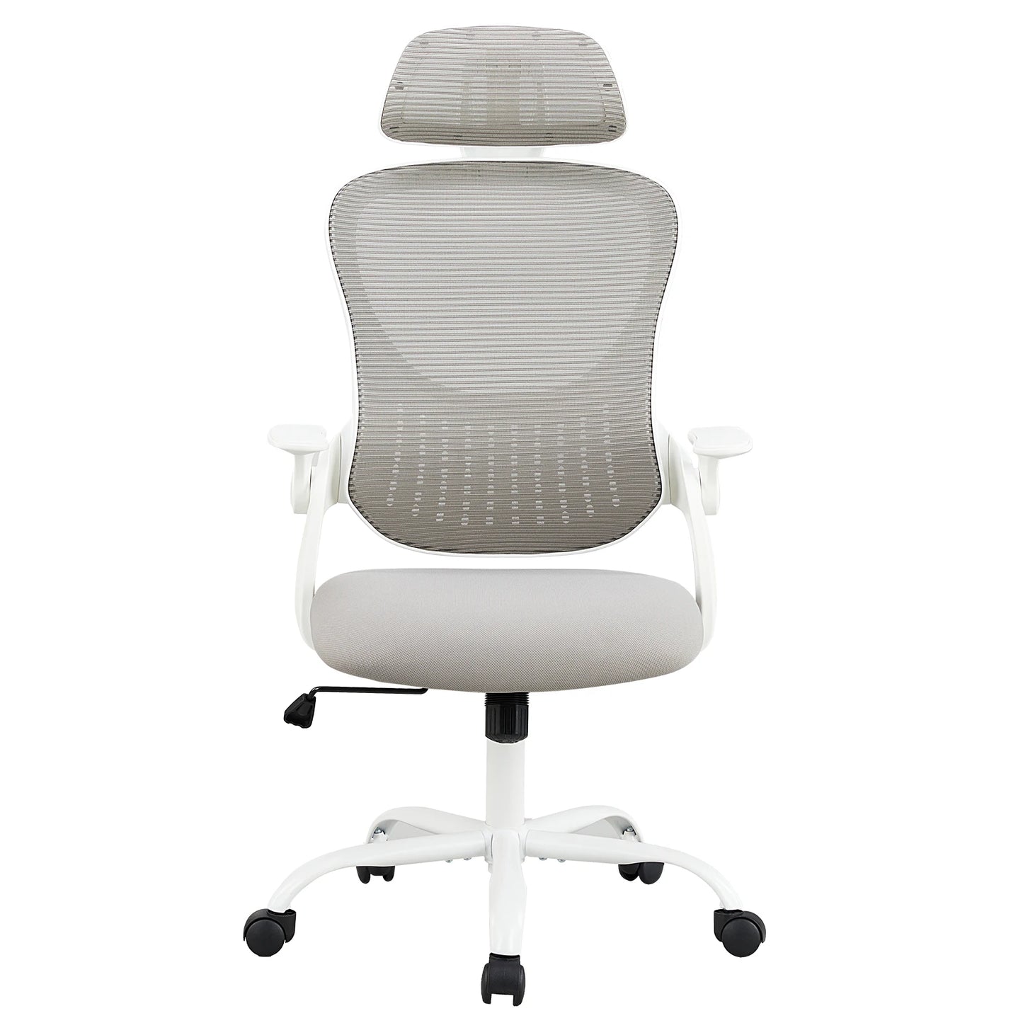 Ergonomic Mesh Office Chair with Flip-Up Arms & Adjustable Headrest