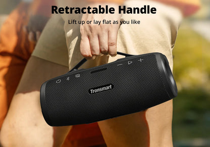 Tronsmart Mirtune S100 Bluetooth Speaker - 50W Portable Wireless Speaker with IPX7 Waterproof, Powerbank & App Control