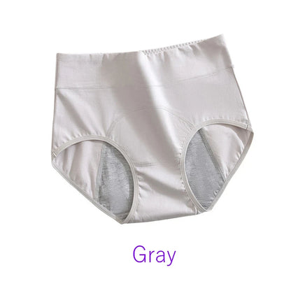 Leak-Proof Period Underwear – High Waist Cotton Briefs