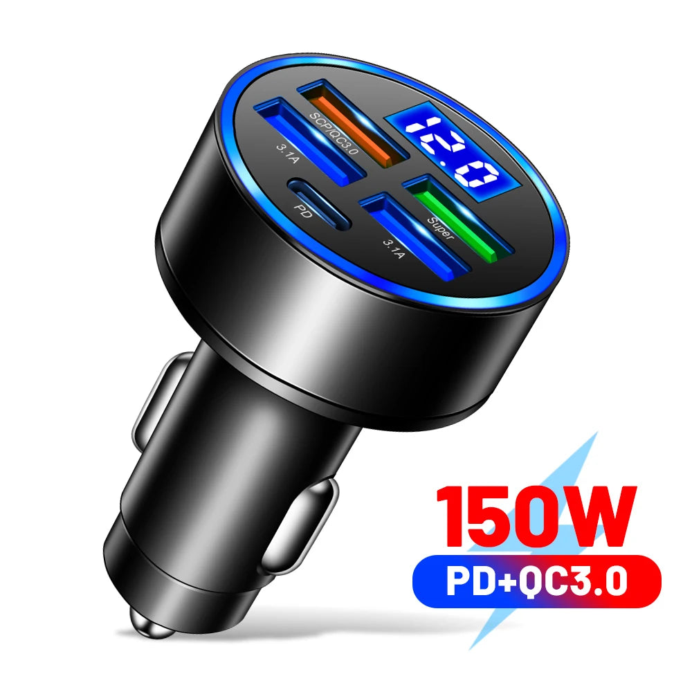 Multi-Port USB Car Charger