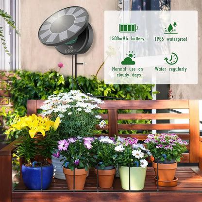 Solar Drip Irrigation Kit with Programmable Timer