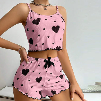 Women's Cami and Shorts Pajama Set