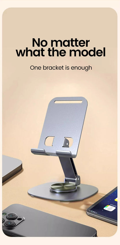 Rotating Aluminum Desktop Phone Stand