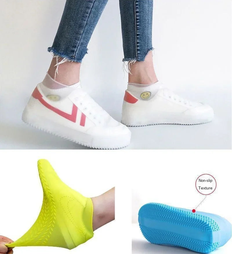 Reusable Rain Shoe Covers, 1 Pair