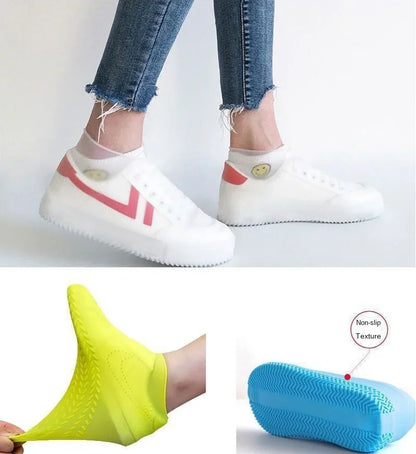 Reusable Rain Shoe Covers, 1 Pair