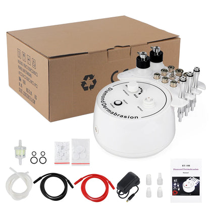 Professional Diamond Microdermabrasion Machine Water Spray Exfoliation Face Peeling Beauty Machine Pore Deep Cleaning Skin Care