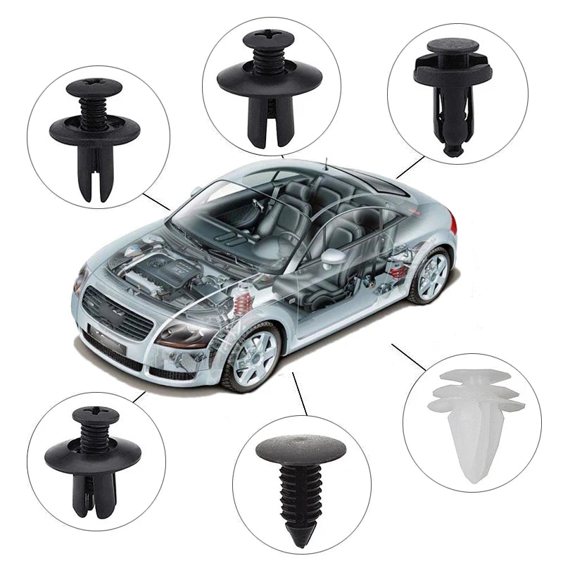 Car Trim Retainer Clips, 50 or 100 Pieces