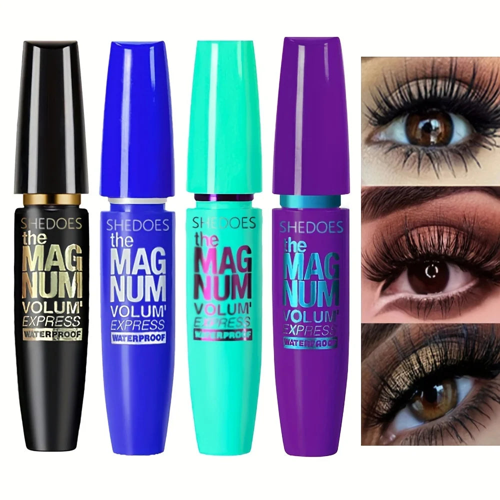 Mascara with Curved Brush Wand