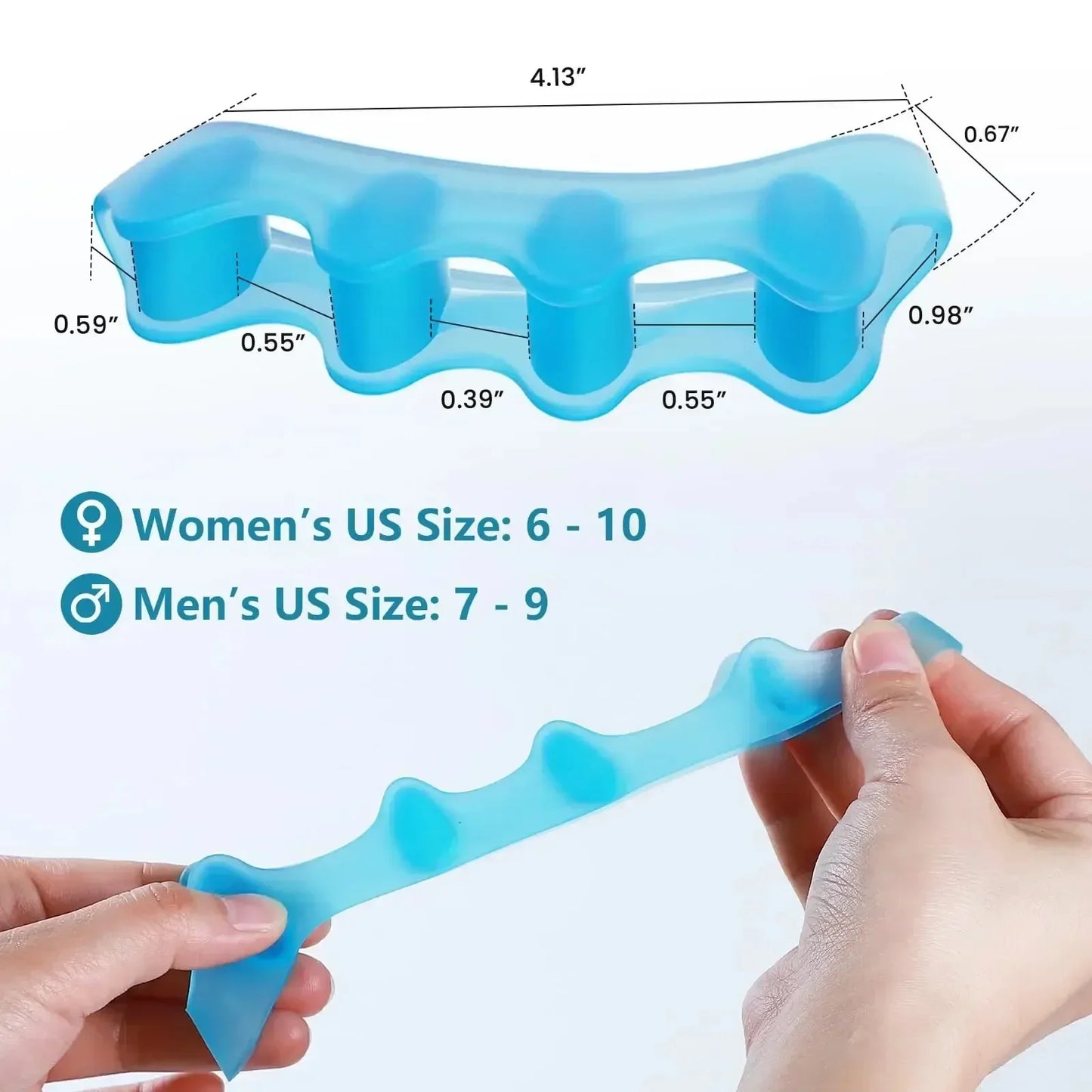 Silicone Toe Separator Cushion (1 Pair)