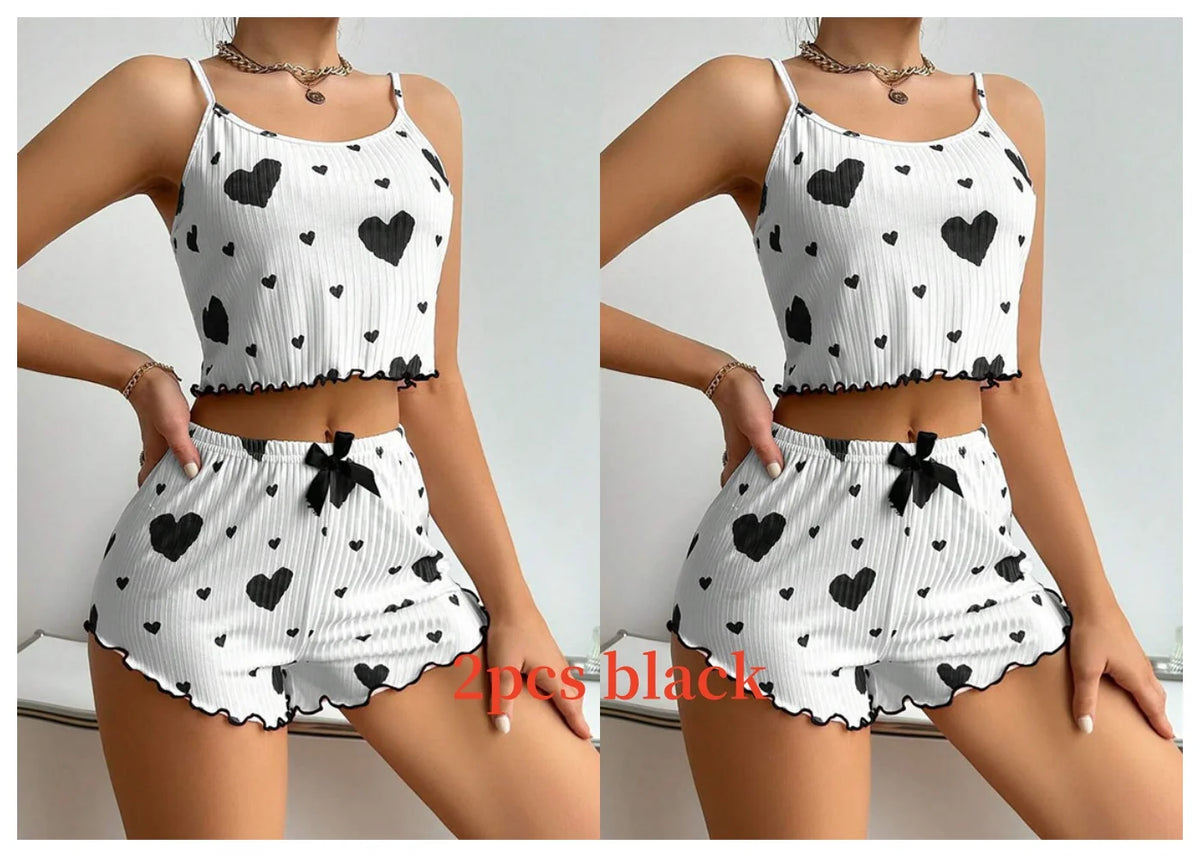 Women's Cami and Shorts Pajama Set