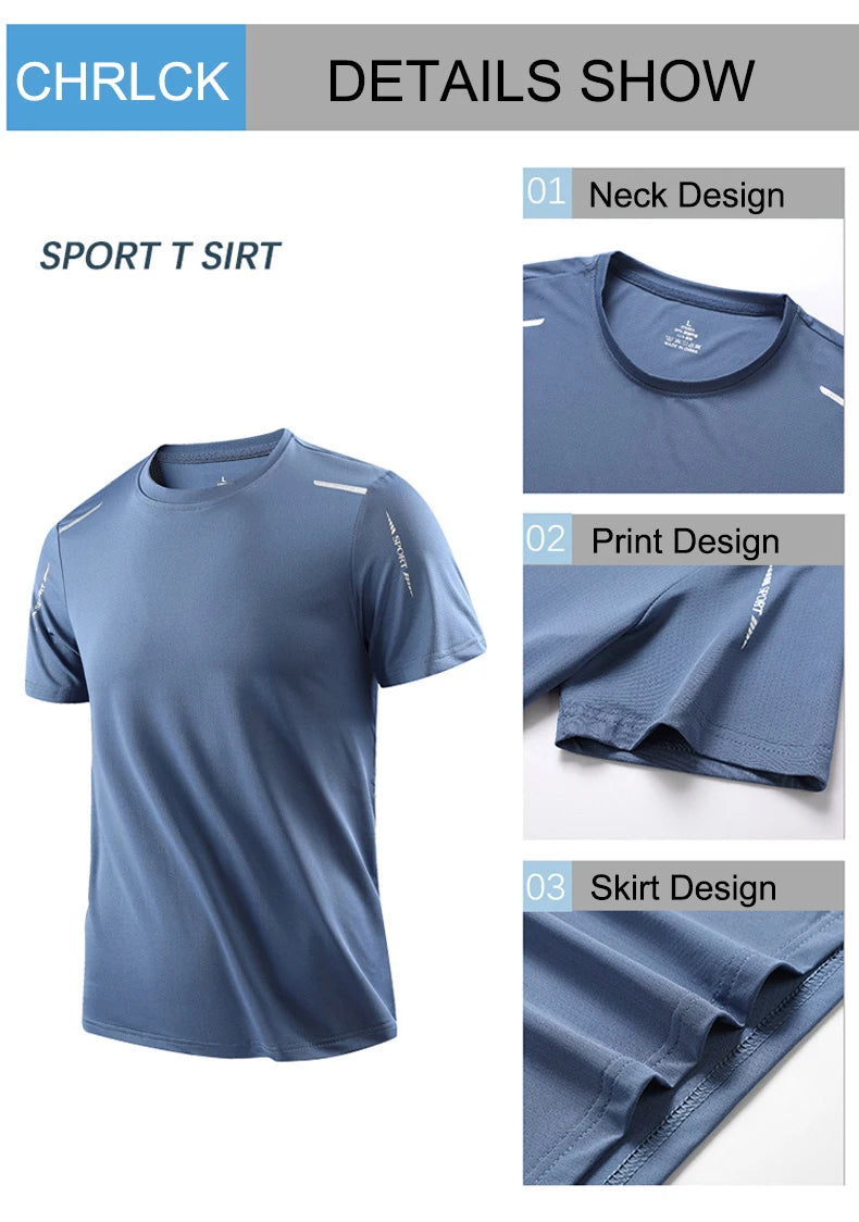 Men's Quick-Dry Athletic T-Shirt