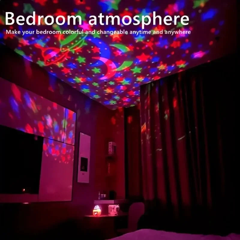 USB RGB LED Projector Light